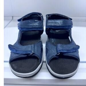 "Fidelio" Haliux, Hilly, Navy Blue‎ Sandal, Size 38